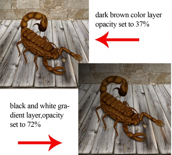 Creation of Wheat Scorpion: Step 5
